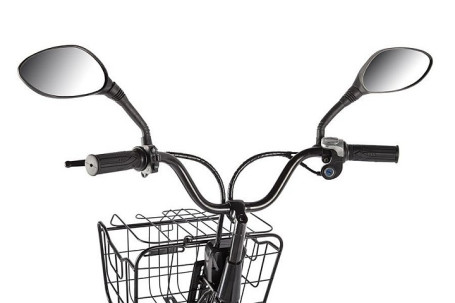 Электровелосипед GREEN CITY e-ALFA GL (сине-серый матовый)