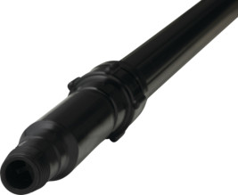 Ручка телескопическая Vikan (d32 мм, 157-278 см, черный)