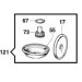 Ремкомплект Comet KIT130 (МР 20/25, мембрана NBR)