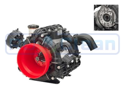 Мембранный насос AR 245 LFP C/F (15 бар, 242,3 л/мин, полый вал 32 мм)