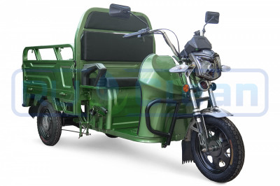 Трицикл электрический Rutrike Вояж К1 1200 60V800W (зеленый)