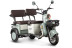Трицикл электрический Rutrike Gelbert Beta (48/60V, 800W, сереребристо-белый) (0000256-3032)