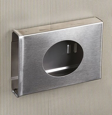 Диспенсер гигиенических пакетов Nofer 04050.B (нерж, глянц) (04050.B)