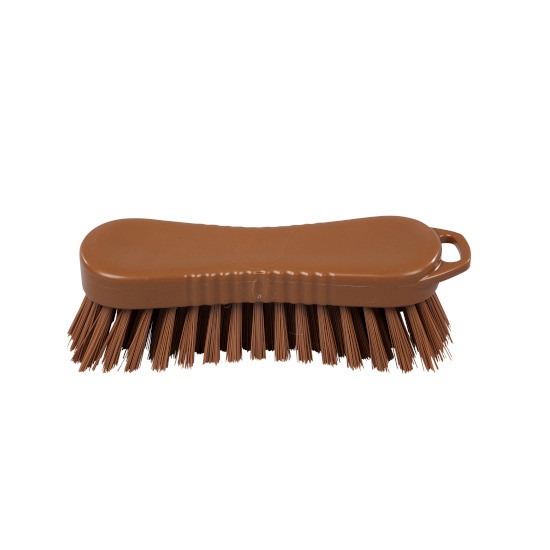 Щетка-скраб ручная FBK (210х70мм, средн.жесткость, коричневый)