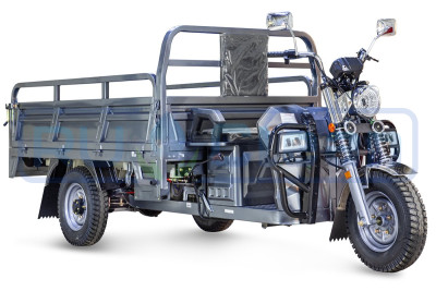 Трицикл электрический Rutrike Эксперт ПРО Плюс 2200 (серый)