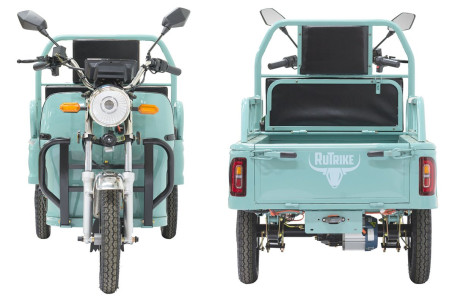Трицикл электрический Rutrike Амулет 1100 (темно-зеленый) (024450-2836)
