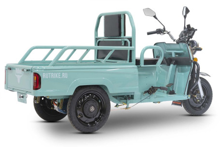 Трицикл электрический Rutrike Амулет 1100 (темно-зеленый) (024450-2836)