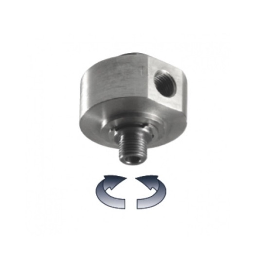 Переходник Mecline (90°, 280бар, 3/8"M-3/8"F, EPDM)