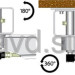Переходник угловой 1/4"ш-3/8"г (280бар, нерж/пласт, вращ) R+M