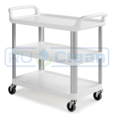 Тележка TTS Shelf 3700 (3 полки, колеса d125мм, белый)