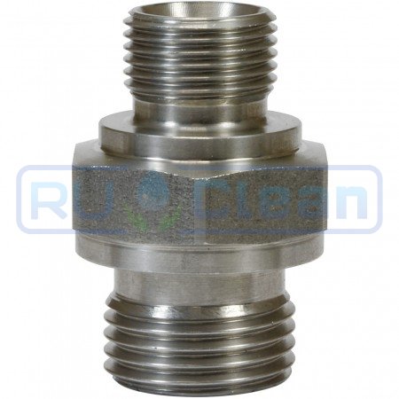 Переходник 1/4"ш-1/2"ш (нерж, 500 бар) R+M