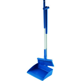 Набор совок с щеткой Schavon (250x300х1000 мм, синий)