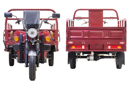 Трицикл электрический Rutrike D4 1800 60V1500W (красный)