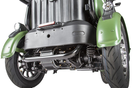 Трицикл электрический Rutrike Пилот (зеленый)