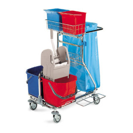 Тележка TTS Modular 112 (2х15л, 2х6л, отжим Dry)