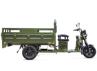 Трицикл электрический Rutrike D4 Next 1800 60V1500W (черный матовый)