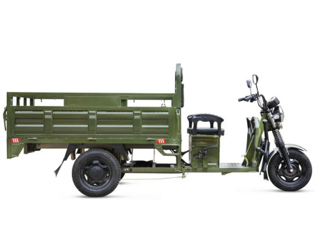 Трицикл электрический Rutrike D4 Next 1800 60V1500W (черный матовый)