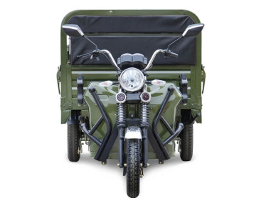 Трицикл электрический Rutrike D4 Next 1800 60V1500W (черный матовый)