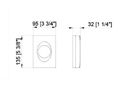 Диспенсер гигиенических пакетов Nofer (пластик, черный) (04029.BK)