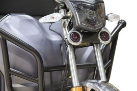 Трицикл электрический Rutrike Дукат 1500 60V1000W (серый)