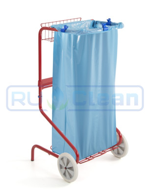 Тележка TTS DUST HAPPY (металл, держатель бумаги и мешка 120 л)