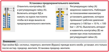 Клапан предохранительный R+M ST-230 (350бар, 30л/мин, 1/4"г, By-pass 1/4"г)