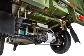 Трицикл электрический Rutrike Дукат 1500 60V1000W (зеленый)