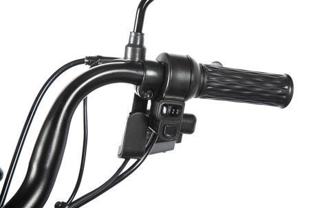 Трицикл электрический Rutrike Пилот (черный)