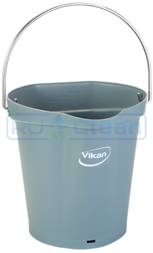 Ведро Vikan (серый, 6л)
