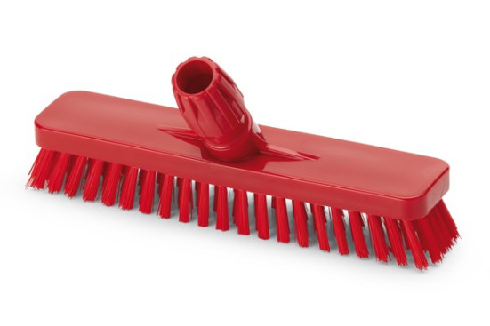 Щетка IGEAX для пола и стен (300мм, средний, красный)