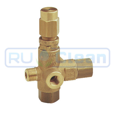 Регулятор давления VB7 (220бар, 30л/мин, 3/8ш-г, By-pass 3/8г) PA FR