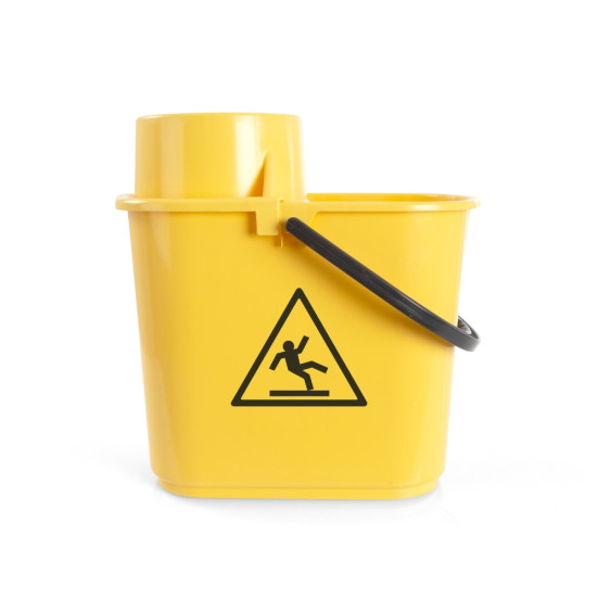 Ведро TTS EASY (14л, с отжимом, желтый)