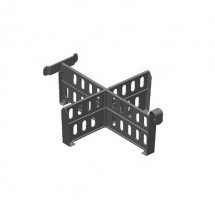 Перегородка TTS (пластик, 4 отделения для ящика 22 л)