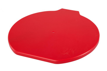 Крышка для ведра FBK (полипропилен, 9л, красный)