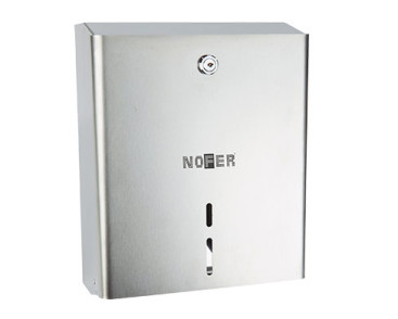 Диспенсер для туалетной бумаги Nofer 05103.S (прямоугольный, нерж, матовый)
