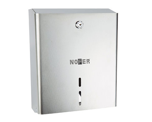 Диспенсер для туалетной бумаги Nofer 05103.S (прямоугольный, нерж, матовый)