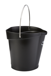 Ведро Vikan (черный, 6л)