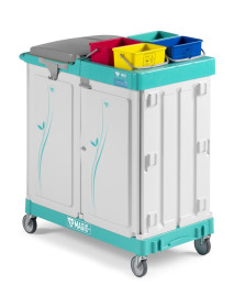 Тележка TTS Magic Line 300E (4х4л, закрытая, держ. мешка 150л)