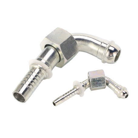 Фитинг высокого давления DK (DN16, М27х2г, 90гр, оцинк) RC