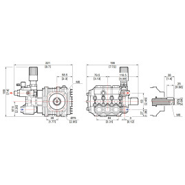Насос высокого давления Comet LW-K 3525S (13.4/190)