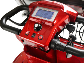 Трицикл электрический Rutrike Gelbert Hara (48/60V, 600W, синий)
