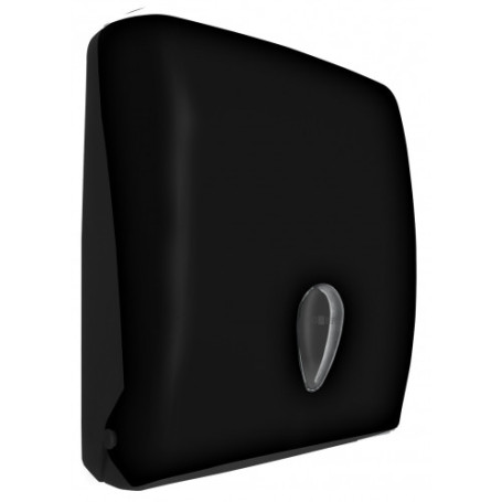 Диспенсер для полотенец Nofer (пласт., черный) (04020.N)