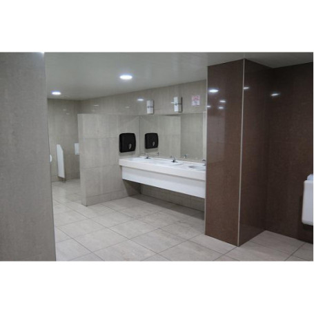 Диспенсер для полотенец Nofer (пласт., черный) (04020.N)