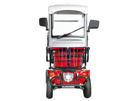 Трицикл электрический Rutrike Gelbert Hara (48/60V, 600W, красный)