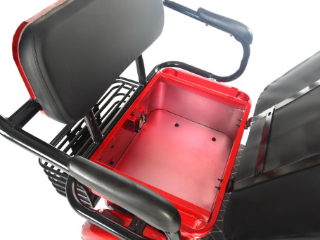 Трицикл электрический Rutrike Gelbert Hara (48/60V, 600W, красный) (0000147-3041)