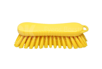 Щетка-скраб ручная FBK (210х70мм, средн.жесткость, желтый)
