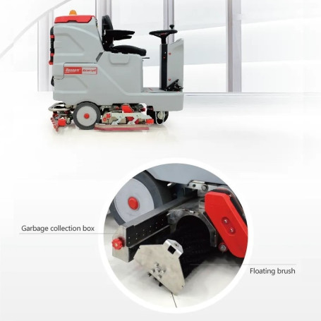 Поломоечная машина Bennett Hussar H120-75R PRO (200Ач, Li)