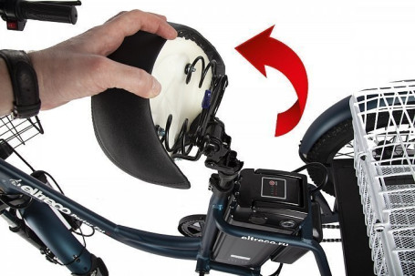 Трицикл электрический Eltreco Porter Fat 500 (темно-синий) (022870-2411)