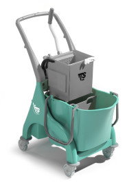 Тележка TTS Nick (25л, отжим O-KEY, зеленый)