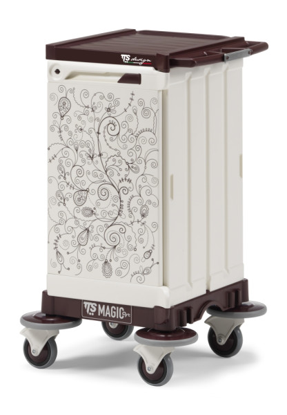 Тележка TTS MagicArt 00 Safety (закрытая, с рисунком, база антрацит)